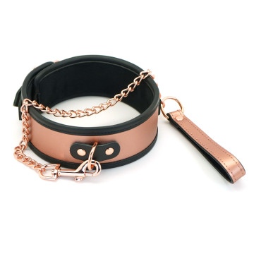Нашийник з повідцем Liebe Seele Rose Gold Memory Collar with Leash – купити