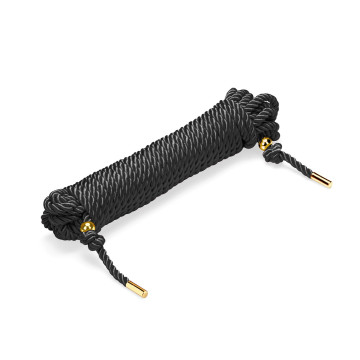 Мотузка для шибарі Liebe Seele Shibari 10M Rope Black, комбінований склад – купити