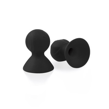 Присоски для сосків Liebe Seele Nipple Suckers Black, силікон – купити