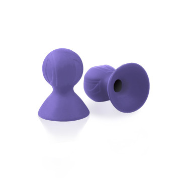 Присоски для сосків Liebe Seele Nipple Suckers Purple, силікон – купити