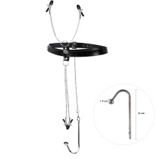 Бондажний набір із металевим анальним гаком №1 Art of Sex Blanca Bondage set with anal hook №1