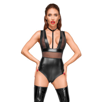 Боді Noir Handmade F183 Powerwetlook body - S – купити