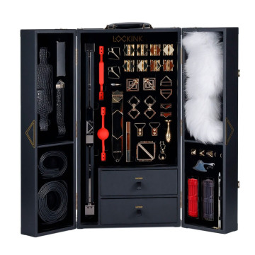 БДСМ-набір LOCKINK All-in-1 BDSM Play Kit - Crocodile Leather – купити
