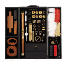 БДСМ-набор LOCKINK All-in-1 BDSM Play Kit - Brown Color