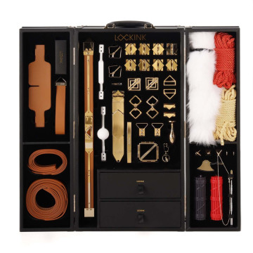 БДСМ-набір LOCKINK All-in-1 BDSM Play Kit - Brown Color – купити