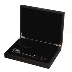 Регулируемая шлепалка LOCKINK Adjustable Slapper for Impact Play - Black