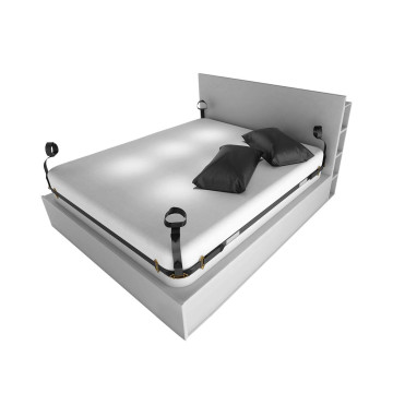 Фіксатори рук і ніг для ліжка LOCKINK BDSM Adjustable Bed Restraint Kit – купити