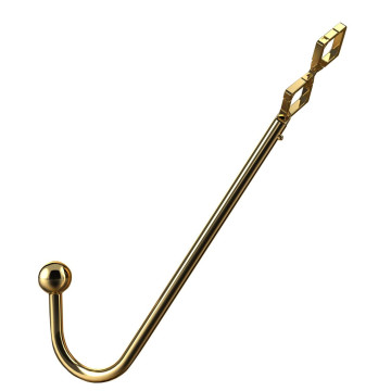 Анальний гак LOCKINK Golden Adjustable Anal Hook Set – купити