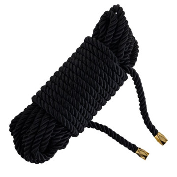 Мотузка для шибарі LOCKINK SEVANDA Shibari Pratice Rope Black, 8 метрів – купити