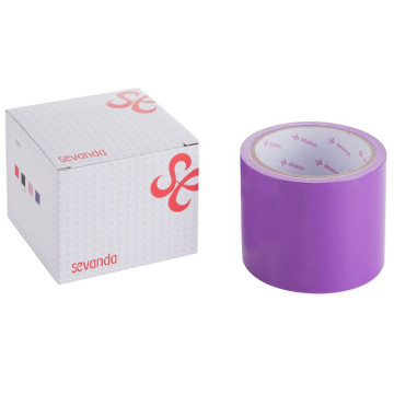 Електростатична стрічка для бондажу LOCKINK SEVANDA Electrostatic Tape - Purple Tape, 16 м – купити