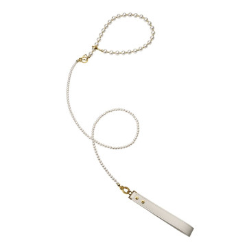 Перлинний нашийник з повідцем LOCKINK Pearl Collar & Leash Set – купити