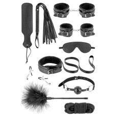 Набір для BDSM Fetish Tentation SM Bondage Box in vegan leather 10шт