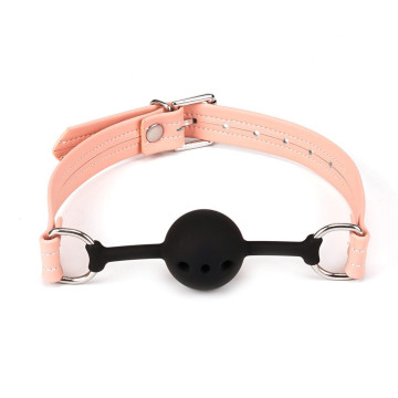 Кляп Liebe Seele Dark Candy Pink Ball Gag – купити