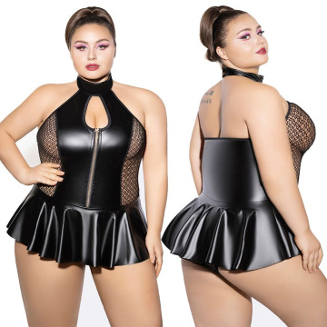 Боді JSY P61158 Black Plus Size – купити