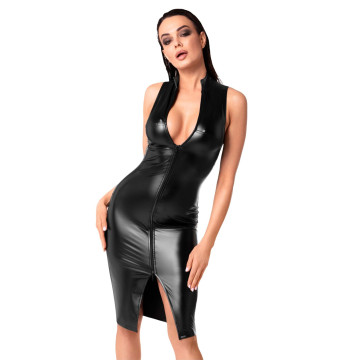 Сукня Noir Handmade F337 Powerwetlook midi dress - M – купити