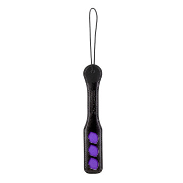 Паддл Punishment - Purple Lips Paddle - Black – купити