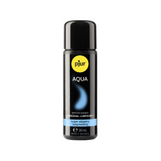 Лубрикант на водной основе pjur Aqua, эффект бархатистой кожи без прилипания, 30 мл