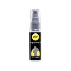 Пролонгувальний гель pjur Superhero Serum 20 мл, створює невидиму плівку, що знижує чутливість