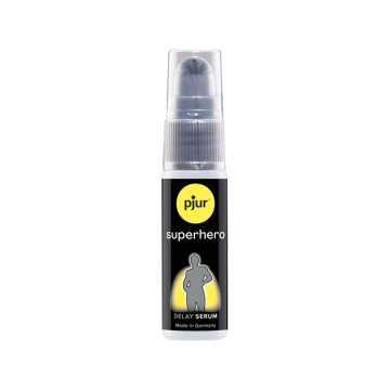 Пролонгувальний гель pjur Superhero Serum 20 мл, створює невидиму плівку, що знижує чутливість – купити