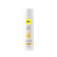 Силіконова змазка pjur MED Soft glide 100 мл з олією жожоба для дуже сухої та чутливої шкіри
