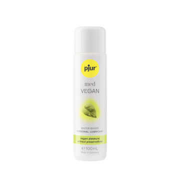 Лубрикант на водній основі pjur MED Vegan glide 100 мл — тільки веганські інгредієнти – купити