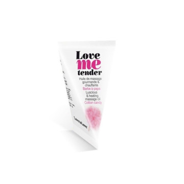 Масажна олія Love To Love - Love Me Tender, Cotton candy (10 мл), аромат цукрова вата, без парабенів – купити
