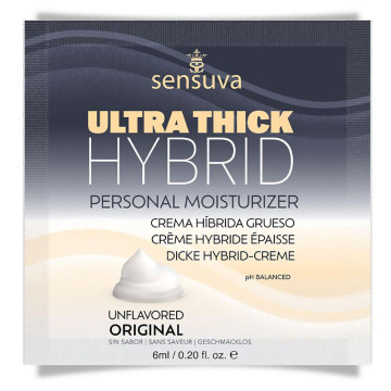 Пробник густої змазки Sensuva - Ultra-Thick Hybrid Formula (6 мл) – купити