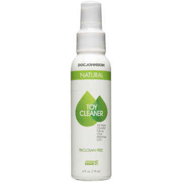 Дезінфекційний спрей Doc Johnson Natural Toy Cleaner (118 мл) без триклозану, сульфатів і парабенів – купити