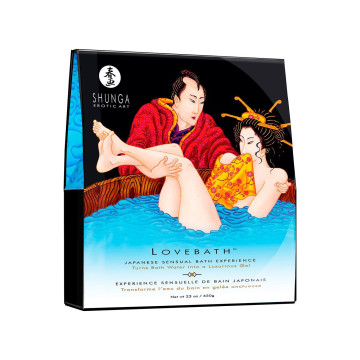 Гель для ванни Shunga LOVEBATH – Ocean temptations 650 г, робить воду ароматним желе зі SPA-ефектом – купити