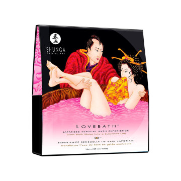 Гель для ванни Shunga LOVEBATH – Dragon Fruit 575 г, робить воду ароматним желе зі SPA-ефектом – купити