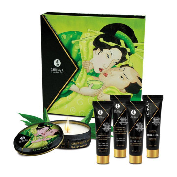 Подарунковий набір Shunga GEISHAS SECRETS ORGANICA – Exotic Green Tea: для шикарної ночі вдвох – купити