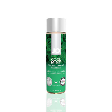Змазка на водній основі JO H2O — Cool Mint (120 мл) без цукру, рослинний гліцерин – купити