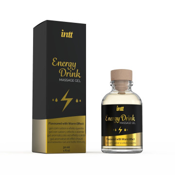 Масажний гель для інтимних зон Intt Energy Drink (30 мл) розігріваючий – купити