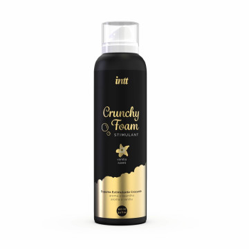 Преміум масажна піна Intt Crunchy Foam - Vanilla (150 мл) екстразволожувальна – купити