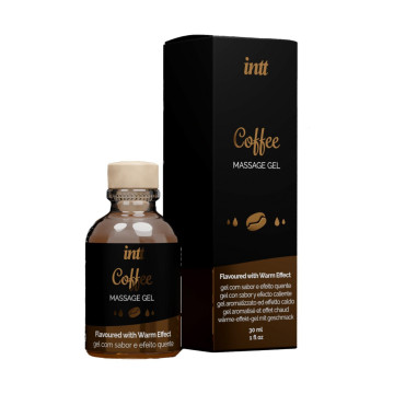 Масажний гель для інтимних зон Intt Coffee (30 мл) розігрівальний – купити