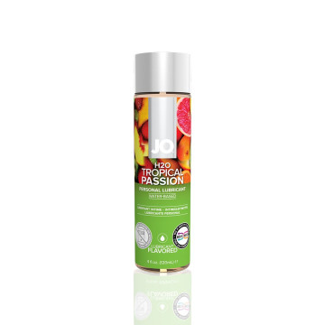 Змазка на водній основі JO H2O — Tropical Passion (120 мл) без цукру, рослинний гліцерин – купити
