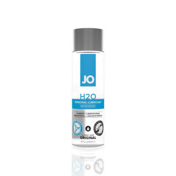 Змазка на водній основі JO H2O ORIGINAL (240 мл) оліїста і гладенька, рослинний гліцерин – купити