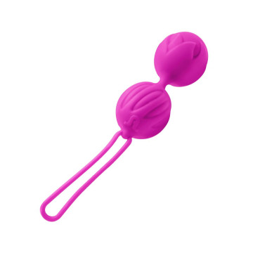 Вагінальні кульки Adrien Lastic Geisha Lastic Balls Mini Magenta (S), діаметр 3,4 см, вага 85 г – купити