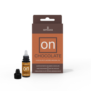 Збуджувальні краплі для клітора Sensuva ON Arousal Oil for Her Chocolate (5 мл) зі смаком шоколаду – купити