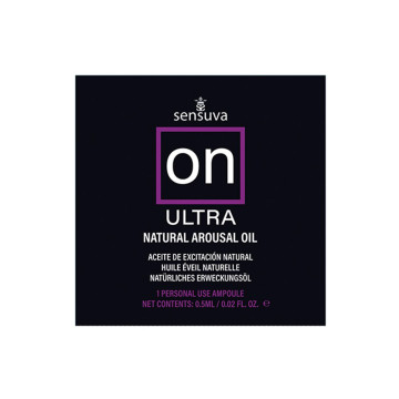 Пробник збудливого масла Sensuva - ON Arousal Oil for Her Ultra (0,5 мл) – купити