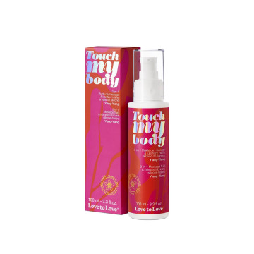 Масажний гель і змазка 2-в-1 Love To Love TOUCH MY BODY Ylang-Ylang (100 мл) зволожуючий – купити