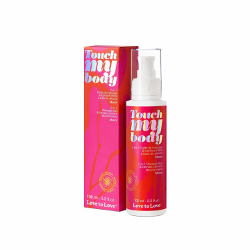Масажний гель і змазка 2-в-1 Love To Love TOUCH MY BODY Monoi (100 мл) зволожуючий – купити