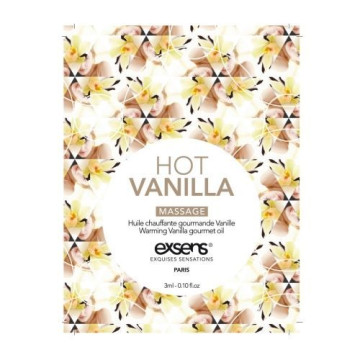 Пробник масажної олії EXSENS Hot Vanilla 3мл – купити