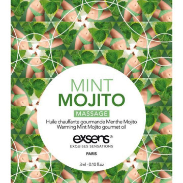 Пробник массажної олії EXSENS Mojito 3мл – купити