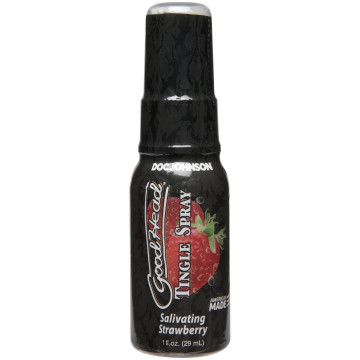 Спрей для мінету Doc Johnson GoodHead Tingle Spray - Strawberry (29 мл) із стимулюючим ефектом – купити