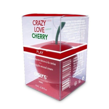 Збуджувальний крем для сосків EXSENS Crazy Love Cherry (8 мл) з жожоба та олією ши, їстівний – купити