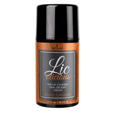 Гель для минета Sensuva - Lic-o-licious Salted Caramel, маслянистый, без сахара, 50 мл