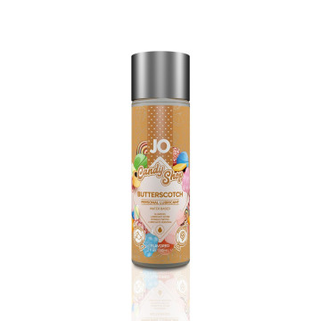 Лубрикант на водній основі JO H2O — Candy Shop — Butterscotch (60 мл) без цукру та парабенів – купити