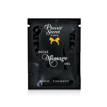 Пробник масажної олії Plaisirs Secrets Coconut (3 мл) – купити