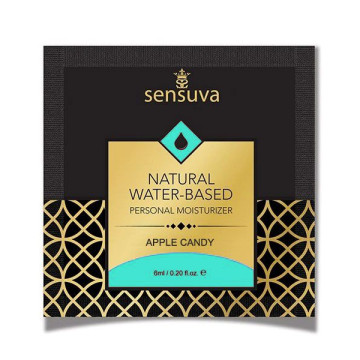 Пробник Sensuva - Natural Water-Based Apple Candy (6 мл) – купити